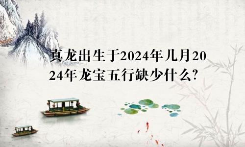 2024属龙几月出生是真龙 2024年龙宝五行缺什么