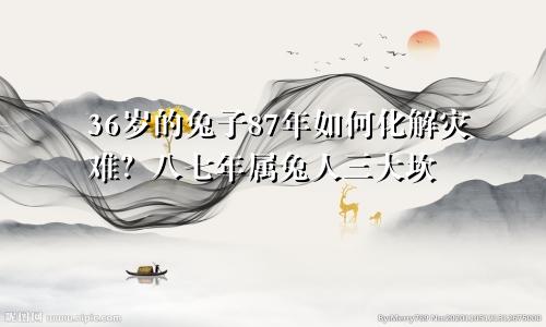 87年属兔36岁有一灾怎么化解 87年属兔人三大坎
